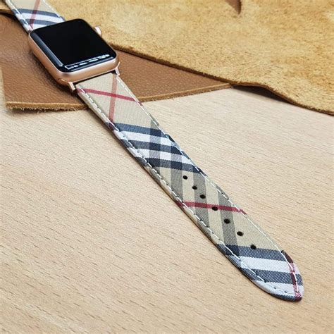 authentic burberry watch band|designer apple watch bands burberry.